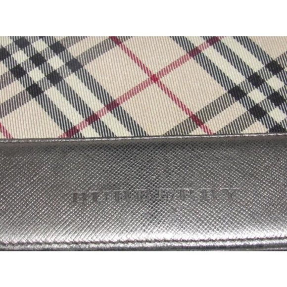 Burberry Nova Check & Pewter Leather XL Wallet - Picture 10 of 12